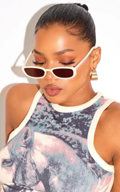 PrettyLittleThing Cat Eye Sunglasses*Slim Retro Cat Eye Sunglasses