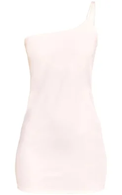 Slinky One Shoulder Mini Dress-PrettyLittleThing Best