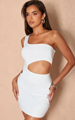 Soft Touch One Shoulder Cut Out Bodycon Dress-PrettyLittleThing Discount