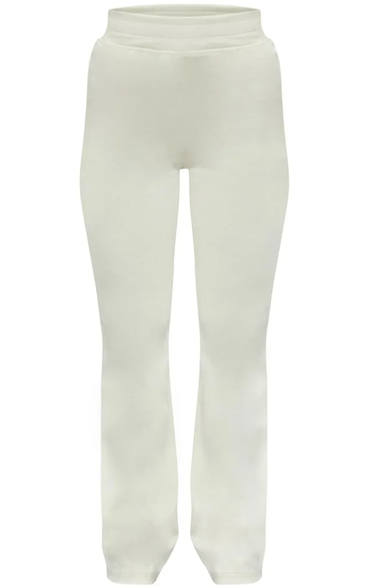 Best PrettyLittleThing Straight Leg Pants Cream