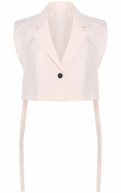 PrettyLittleThing Shirts*Tailored Button Oversized Vest