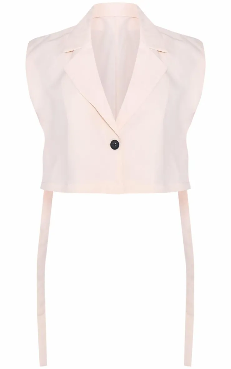 PrettyLittleThing Shirts*Tailored Button Oversized Vest