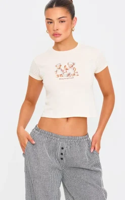 PrettyLittleThing T-Shirts*Teddy Bear Baking Baby Doll