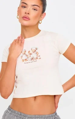 PrettyLittleThing T-Shirts*Teddy Bear Baking Baby Doll