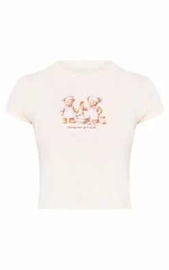PrettyLittleThing T-Shirts*Teddy Bear Baking Baby Doll