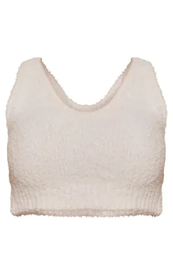 PrettyLittleThing Bralets*Teddy Knit Bralet