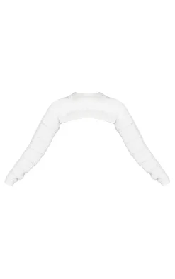 PrettyLittleThing Knitted Tops*Thick Rib Knit Sleeves