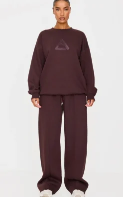 PrettyLittleThing Gym Wear*Embroidered Sweatshirt