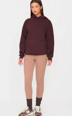 Dark Chocolate Oversized Sweat Hoodie