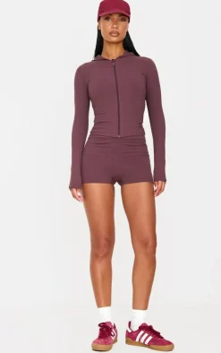 PrettyLittleThing Athletic Jackets*Sculpt Hooded Gym Jacket