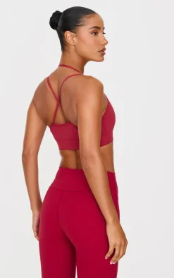 PrettyLittleThing Sports Bras*Double Layered Sports Bra