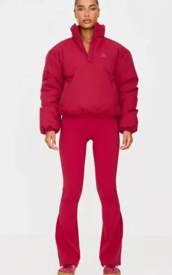 PrettyLittleThing Athletic Jackets*High Neck Cropped Puffer Jacket