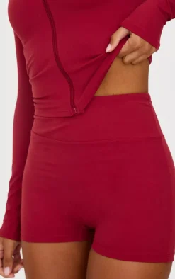 PrettyLittleThing Gym Shorts*Sculpt Ruched Bum Booty Shorts