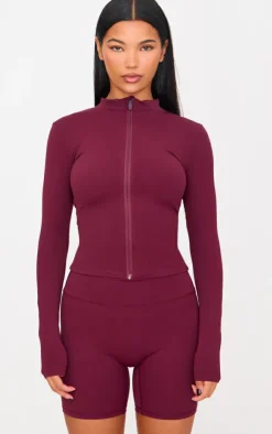 PrettyLittleThing Athletic Jackets*Basic Sculpt Jacket