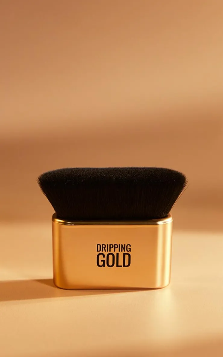PrettyLittleThing Tanning*Dripping Gold Body Contour Kabuki Brush