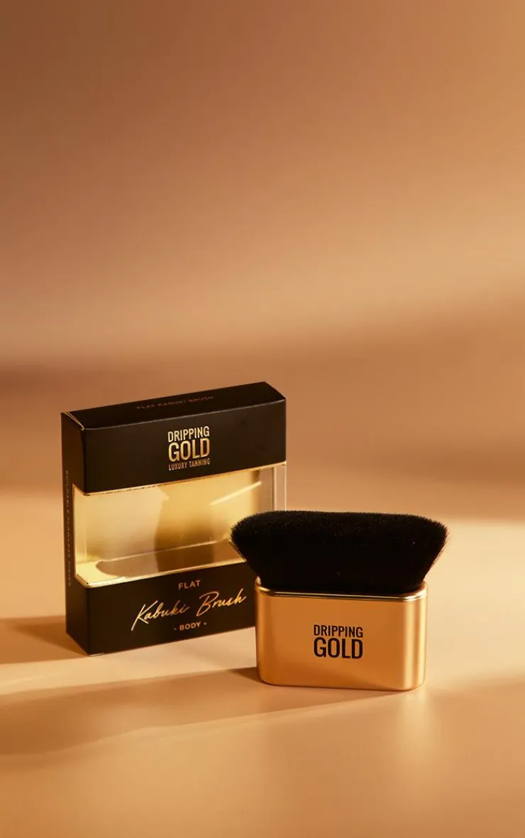 PrettyLittleThing Tanning*Dripping Gold Body Contour Kabuki Brush
