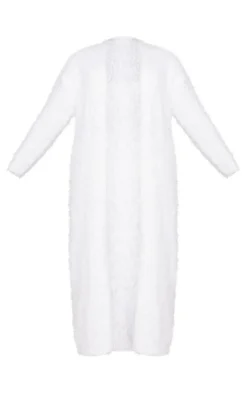 PrettyLittleThing Knitted Two Piece Sets*Eyelash Bobble Knit Maxi Cardigan