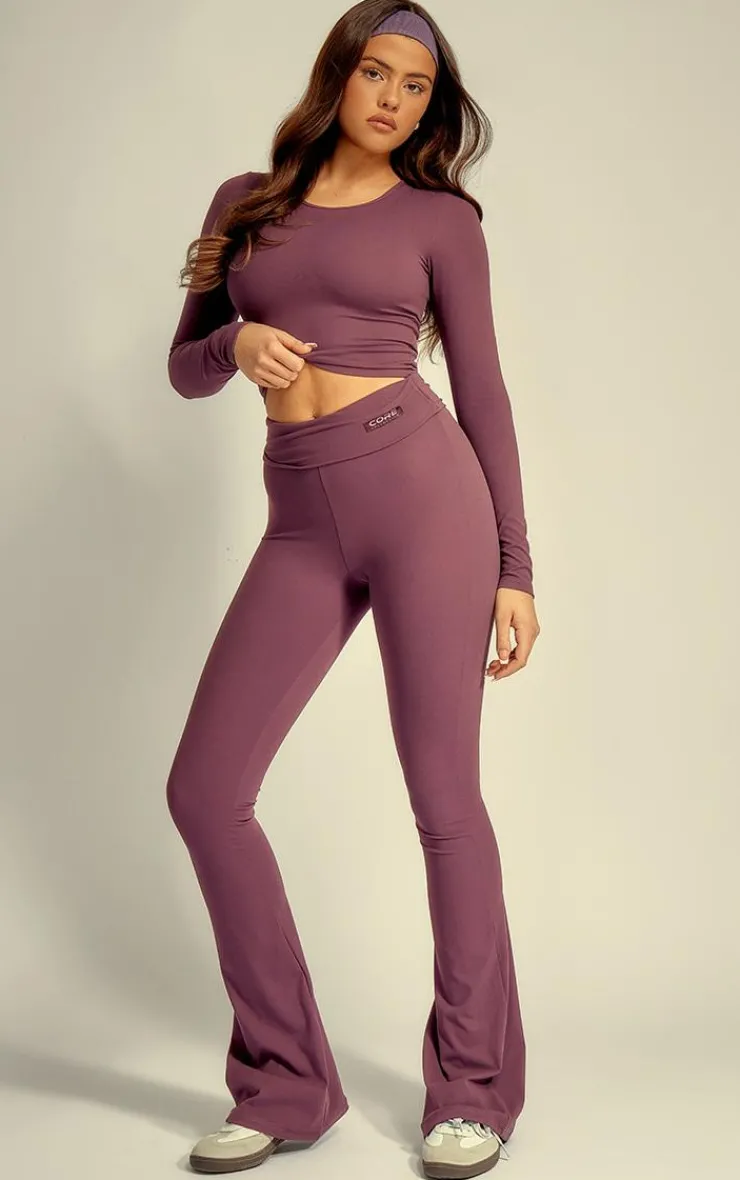 PrettyLittleThing Snatched*Core Collection Snatched Sculpt Foldover Pants