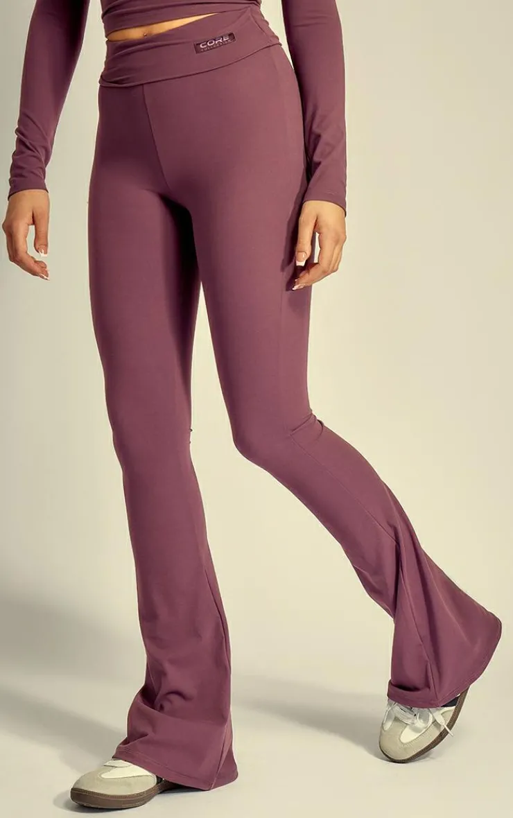 PrettyLittleThing Snatched*Core Collection Snatched Sculpt Foldover Pants