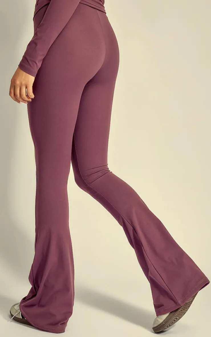 PrettyLittleThing Snatched*Core Collection Snatched Sculpt Foldover Pants