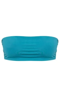 Emerald Green Bandeau Bikini Top