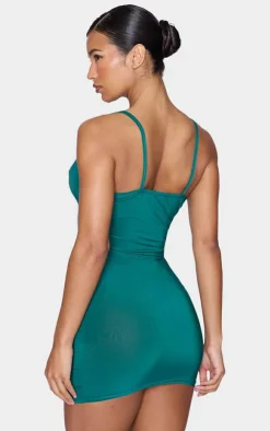 Slinky Cowl Neck Bodycon Dress-PrettyLittleThing Best