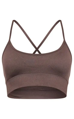 PrettyLittleThing Sports Bras*Basic Seamless Padded Sports Bra