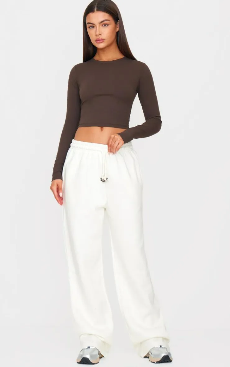 PrettyLittleThing Workout Tops*Sculpt Long Sleeve Crop Gym Top