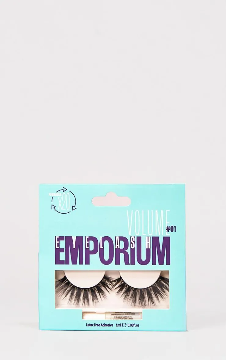 PrettyLittleThing False Eyelashes*Eyelash Emporium Strip Lash - Volume 01