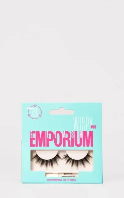 PrettyLittleThing False Eyelashes*Eyelash Emporium Strip Lash - Wispy 01