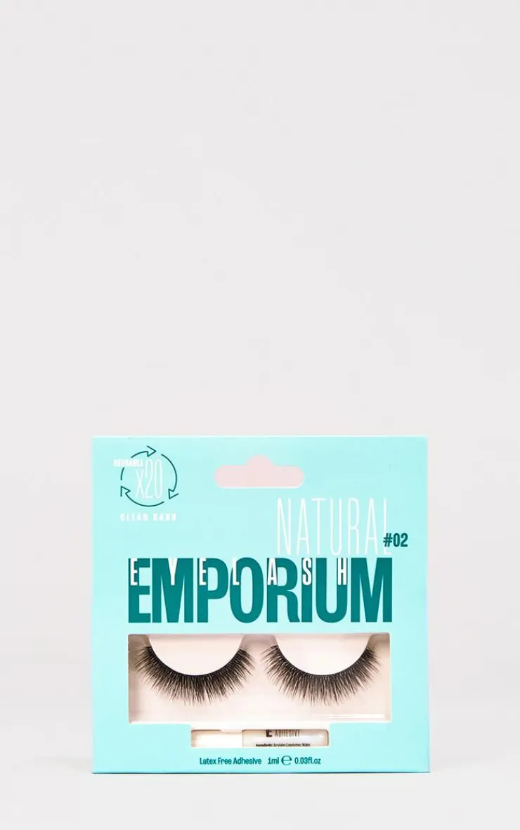 PrettyLittleThing False Eyelashes*Eyelash Emporium Strip Lash - Natural 02