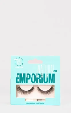PrettyLittleThing False Eyelashes*Eyelash Emporium Strip Lash - Natural 01