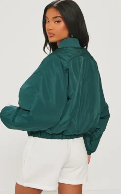 PrettyLittleThing Puffer Jackets*Zip Up Puffer Bomber Jacket