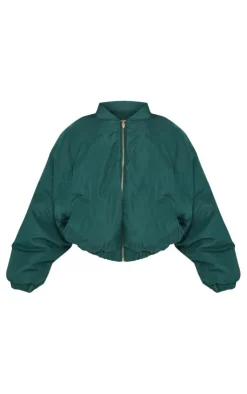 PrettyLittleThing Puffer Jackets*Zip Up Puffer Bomber Jacket