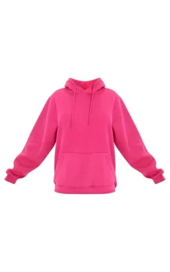 Fuchsia Oversized Fit Sweat Hoodie