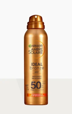PrettyLittleThing Sun Care*Garnier Ambre Solaire Ideal Bronze Tanning Mist For Face & Body Spray SPF50 150ml