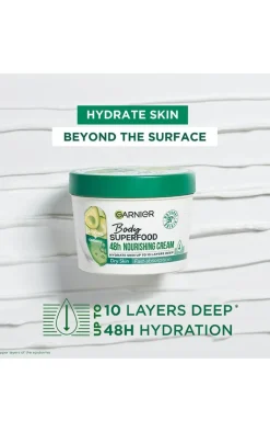 PrettyLittleThing Bath & Body*Garnier Body Superfood Nourishing Body Cream With Avocado & Omega 6 380Ml