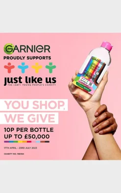 PrettyLittleThing Cleansers*Garnier Micellar Water Facial Cleanser Sensitive Skin 400ml