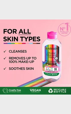 PrettyLittleThing Cleansers*Garnier Micellar Water Facial Cleanser Sensitive Skin 400ml
