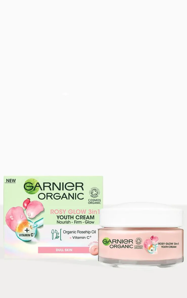 PrettyLittleThing Moisturizers*Garnier Organic Rosy Glow 3in1 Youth Cream 50ml