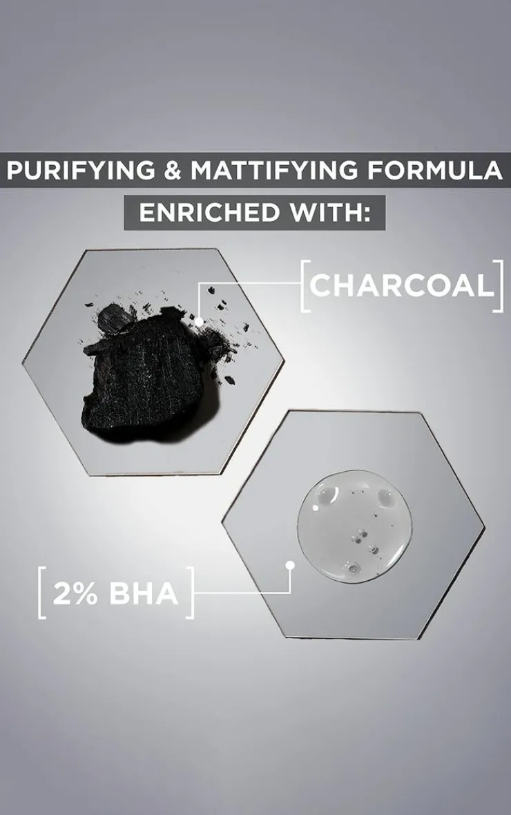 PrettyLittleThing Cleansers*Garnier Pure Active BHA & Charcoal Face Cleanser For Blemish Prone Skin