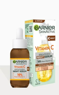 PrettyLittleThing Serums*Garnier Targeted Anti Dark Spot Night Face Serum with 10% Pure Vitamin C & Hyaluronic Acid 30ml