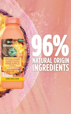 PrettyLittleThing Hair Care*Garnier Ultimate Blends Glowing Lengths Pineapple & Amla Hair Food Shampoo For Long Dull Hair 350Ml