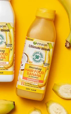 PrettyLittleThing Hair Care*Garnier Ultimate Blends Nourishing Hair Food Banana Shampoo 350ml