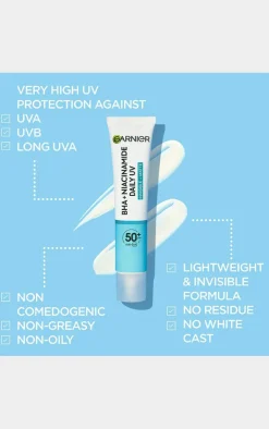 PrettyLittleThing Serums*Garnier Vitamin C Bha+ Niacinamide Daily Uv 50Ml