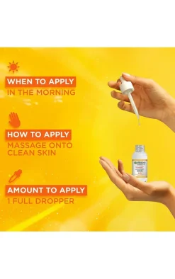 PrettyLittleThing Sun Care*Garnier Vitamin C Serum and Moisturiser 30ml