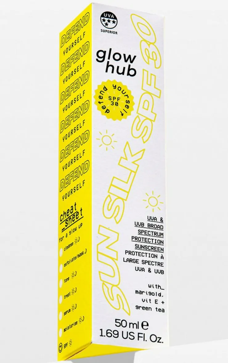 PrettyLittleThing Sun Care*Glow Hub Sun Silk Face Cream Spf30 50ml