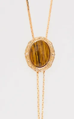 PrettyLittleThing Necklaces*Chain Jewel Pendant Long Necklace