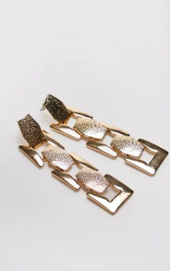 PrettyLittleThing Statement Earrings*Chunky Chain Drop Statement Earrings