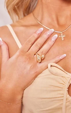 PrettyLittleThing Rings*Chunky Swirl Ring